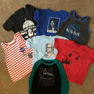 Boys 4T Band/Sci-Fi T-shirts